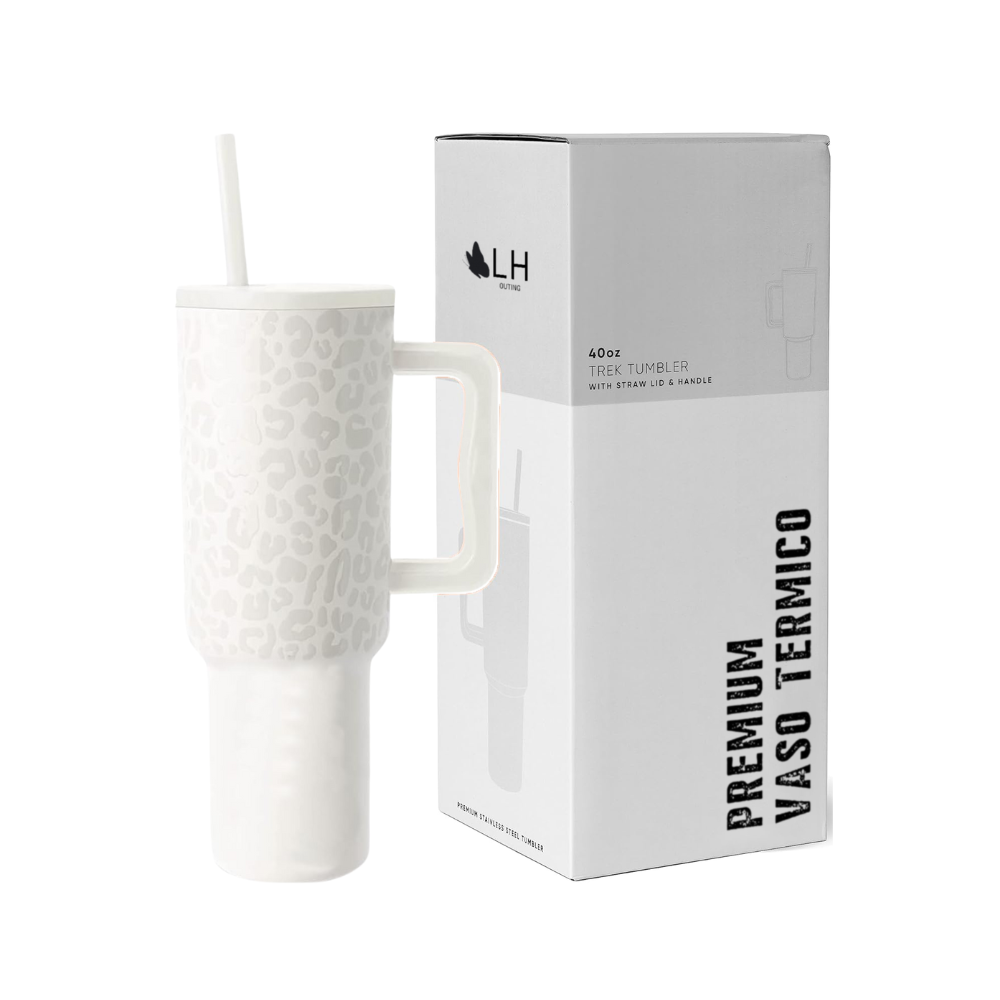 Vaso Térmico Premium 1200 ml Blanco Leo