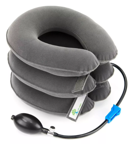 Almohada Cojín Inflable 3 Nivel Cuello