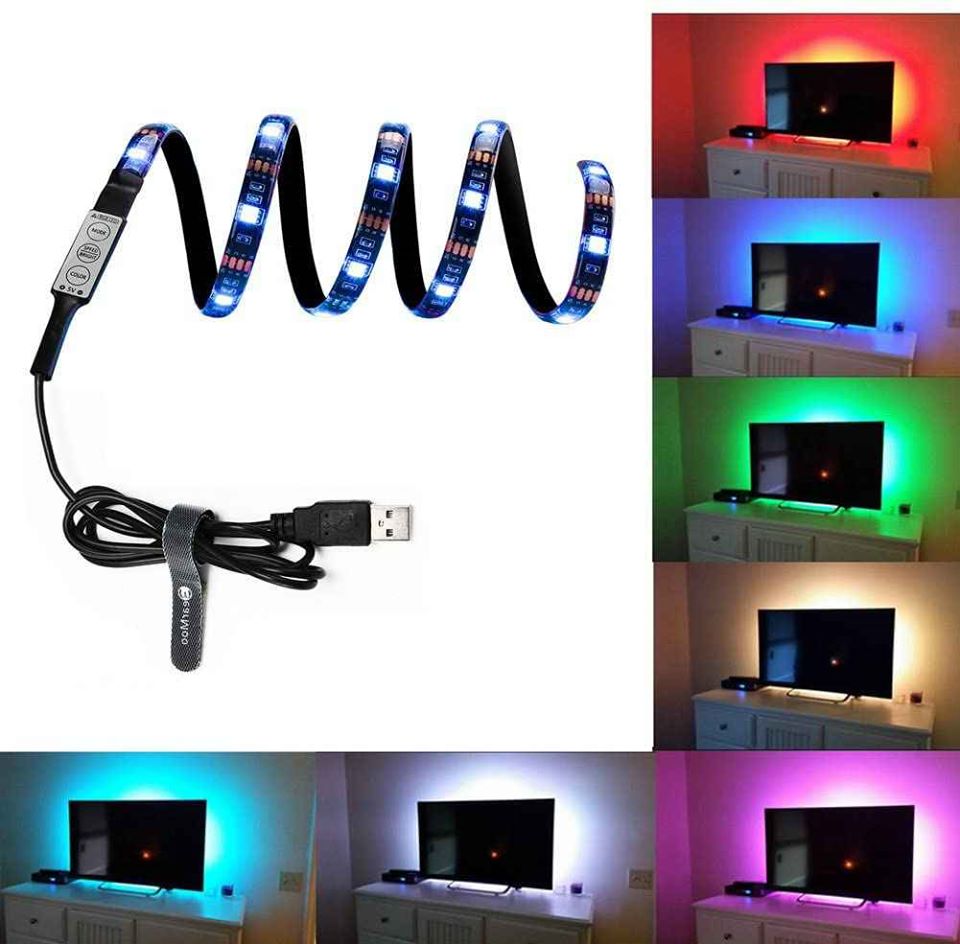 Cinta Led RGB con control remoto