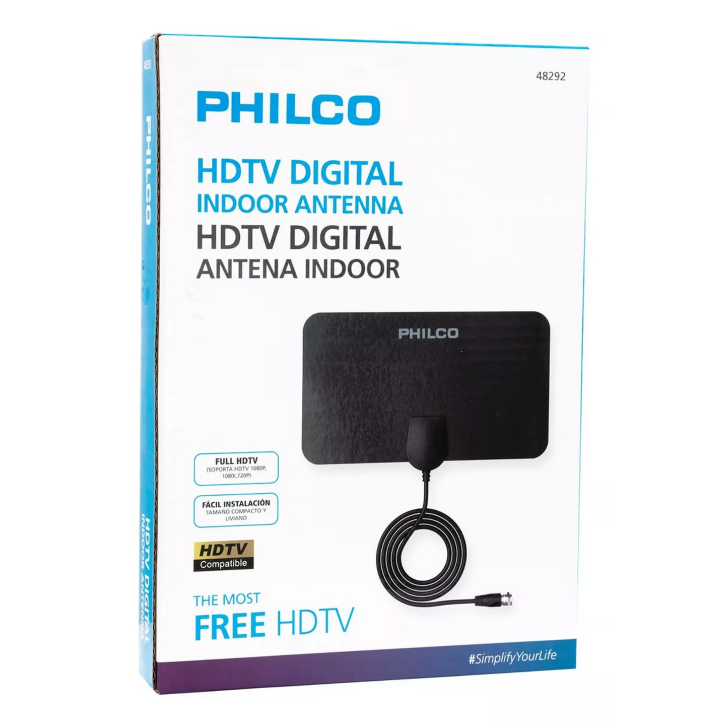 Antena Philco Tv Digital Hdtv Plana Hd