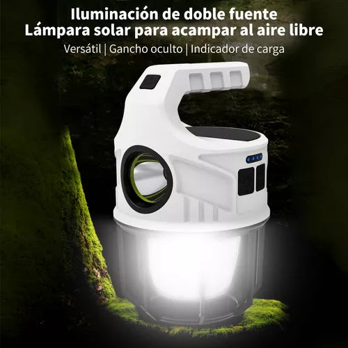 Lampara Solar impermeable multifunción