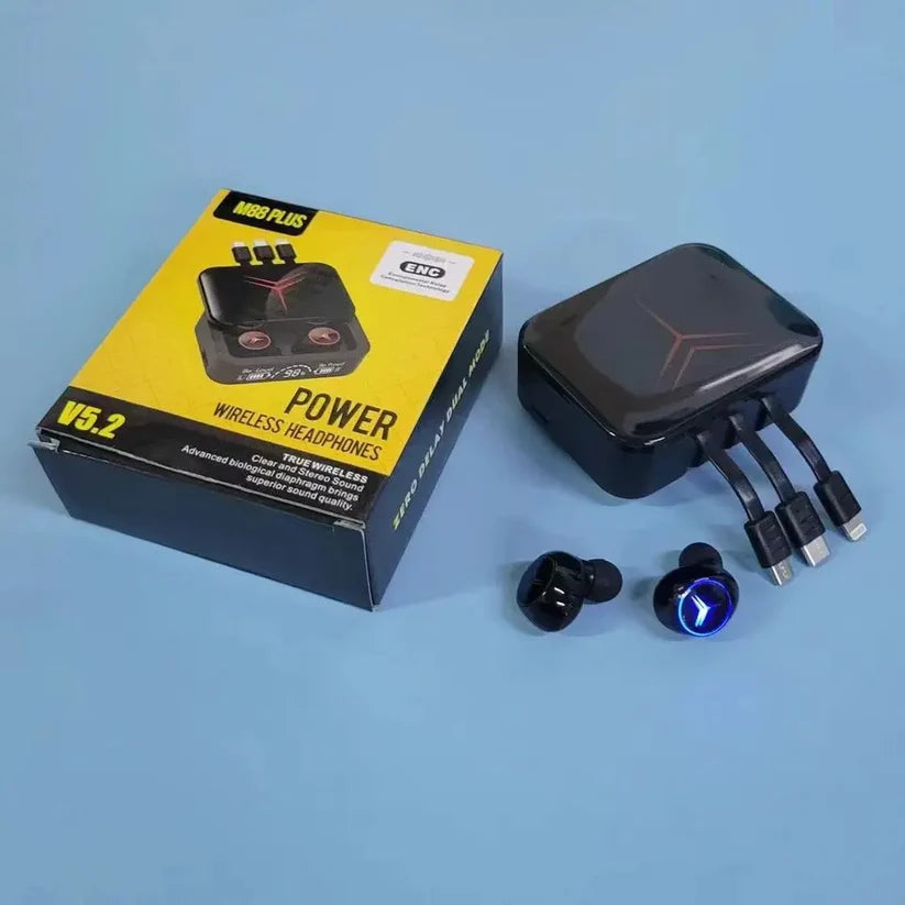 MPlus Power Bank / Auriculares Audifonos