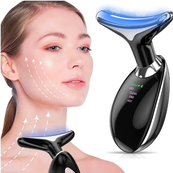 MASAJEADOR FACIAL CUELLO LED ANTIEDAD