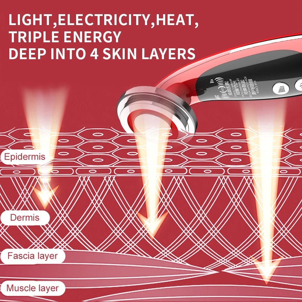 Masajeador de Radiofrecuencia Facial