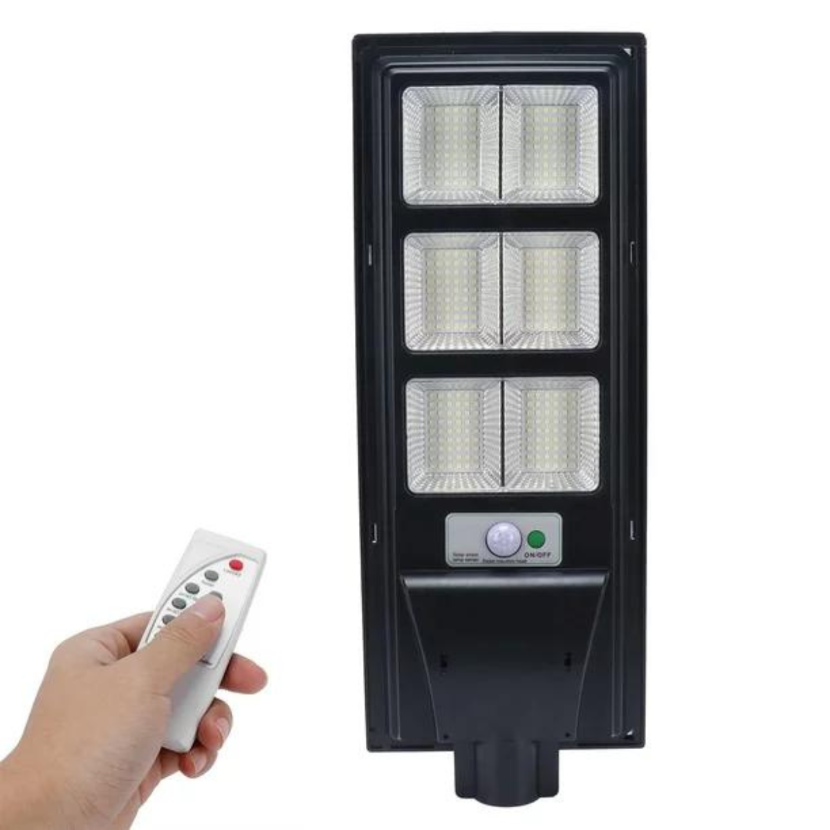 Faro LED Solar Renovable para Exteriores