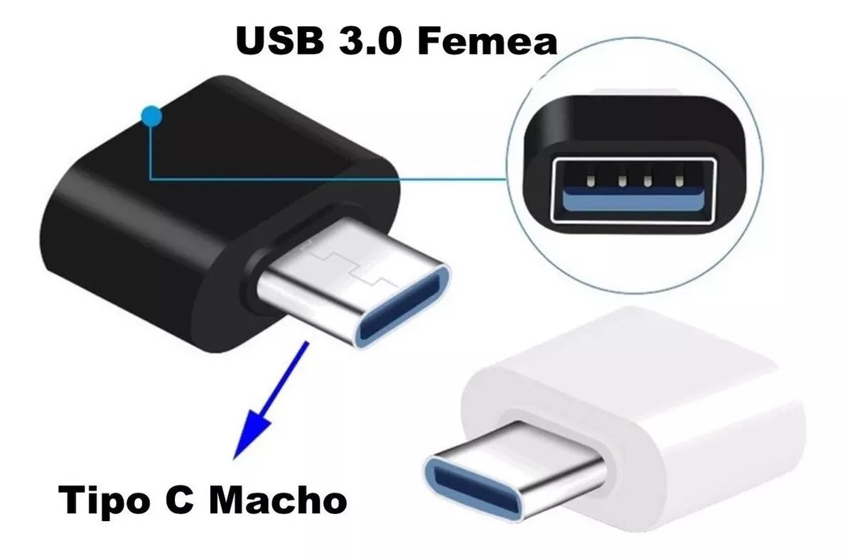 Adaptador Usb 3.0 A Otg Para Celulares