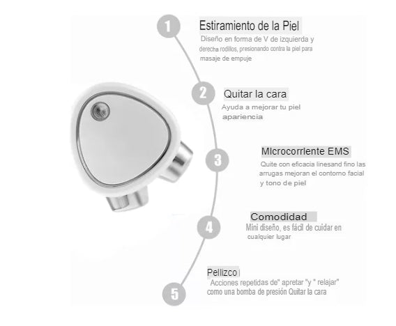 MASAJEADOR PARA REJUVENECIMIENTO FACIAL